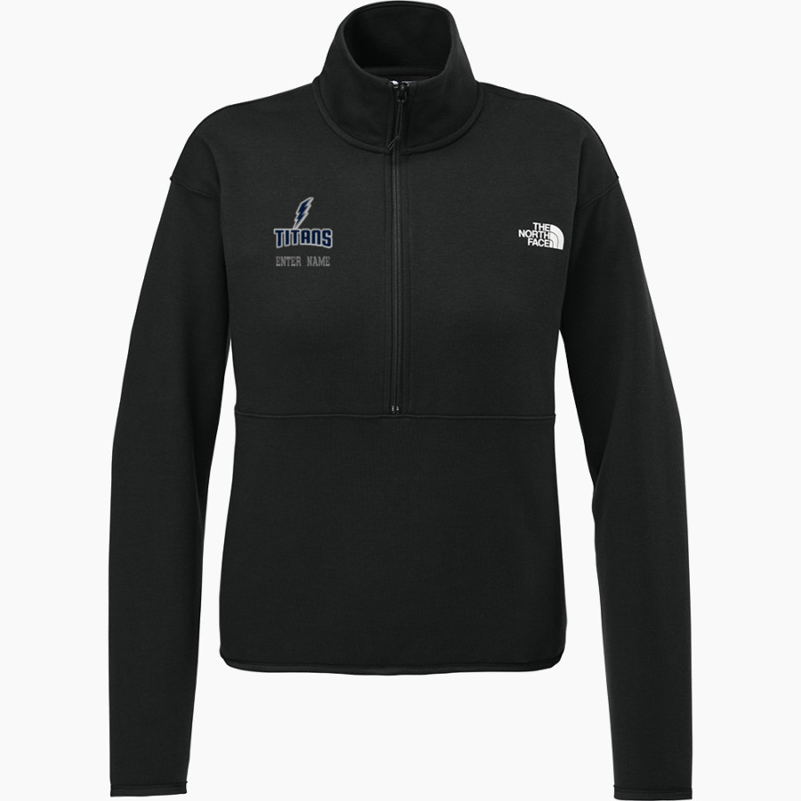 HUMBOLDT-TABLE ROCK-STEINAUER TITANS The North Face Women's Double-Knit 1/2-Zip Fleece