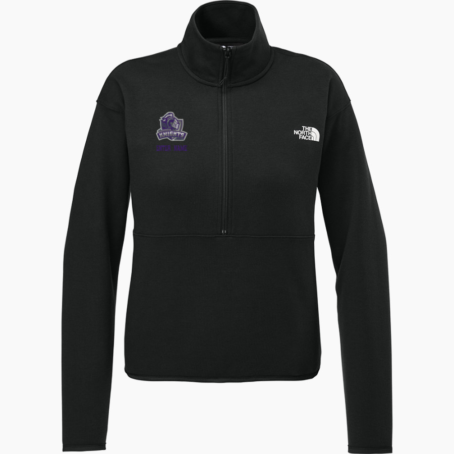 UPSON-LEE High School Knights <span class="pdp-name-mascot">Upson Lee Knights</span> The North Face Women's Double-Knit 1/2-Zip Fleece