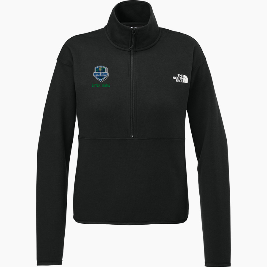 MCKAY HIGH SCHOOL ROYAL SCOTS The North Face Women's Double-Knit 1/2-Zip Fleece