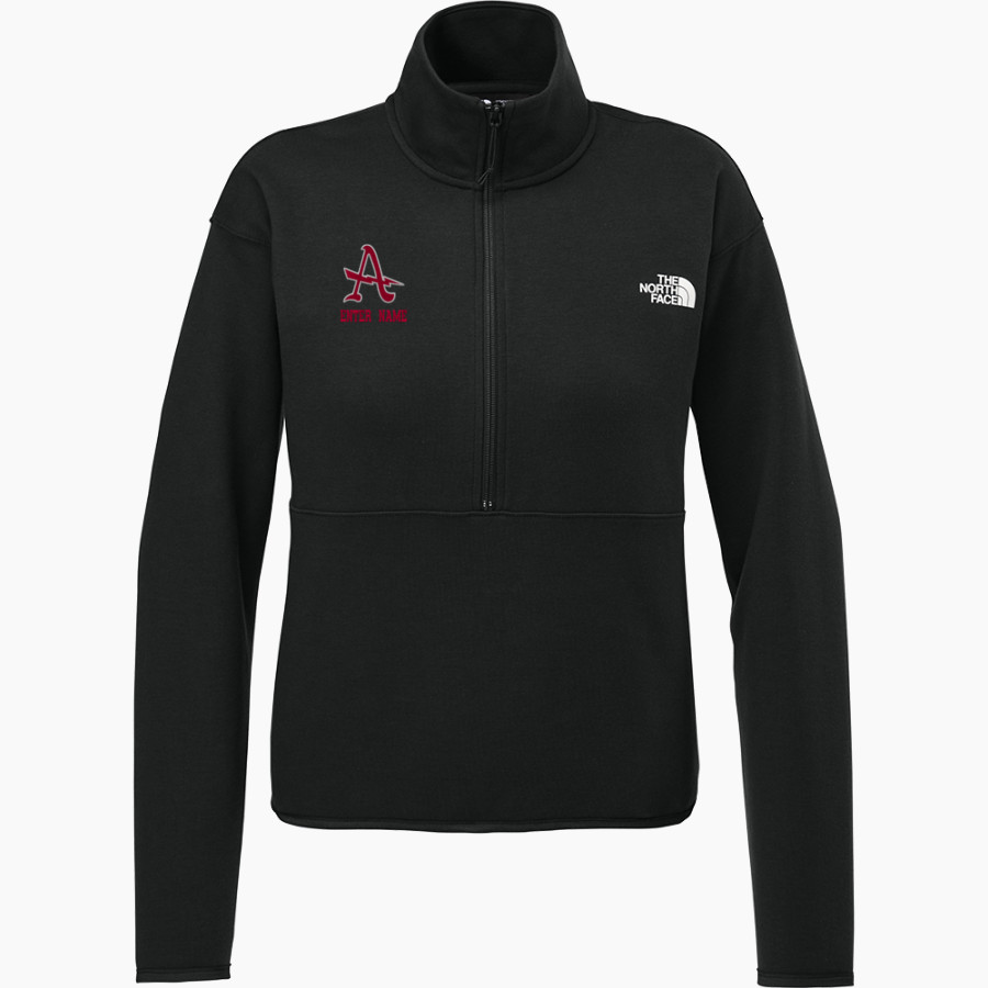 ALBIA HIGH SCHOOL BLUE DEMONS <span class="pdp-name-mascot">ALBIA BLUE DEMONS</span> The North Face Women's Double-Knit 1/2-Zip Fleece