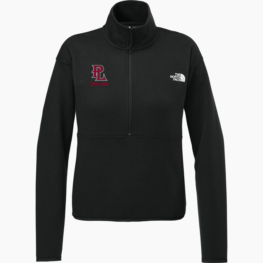PURCHASE LINE HIGH SCHOOL RED DRAGONS <span class="pdp-name-mascot">PURCHASE LINE RED DRAGONS</span> The North Face Women's Double-Knit 1/2-Zip Fleece