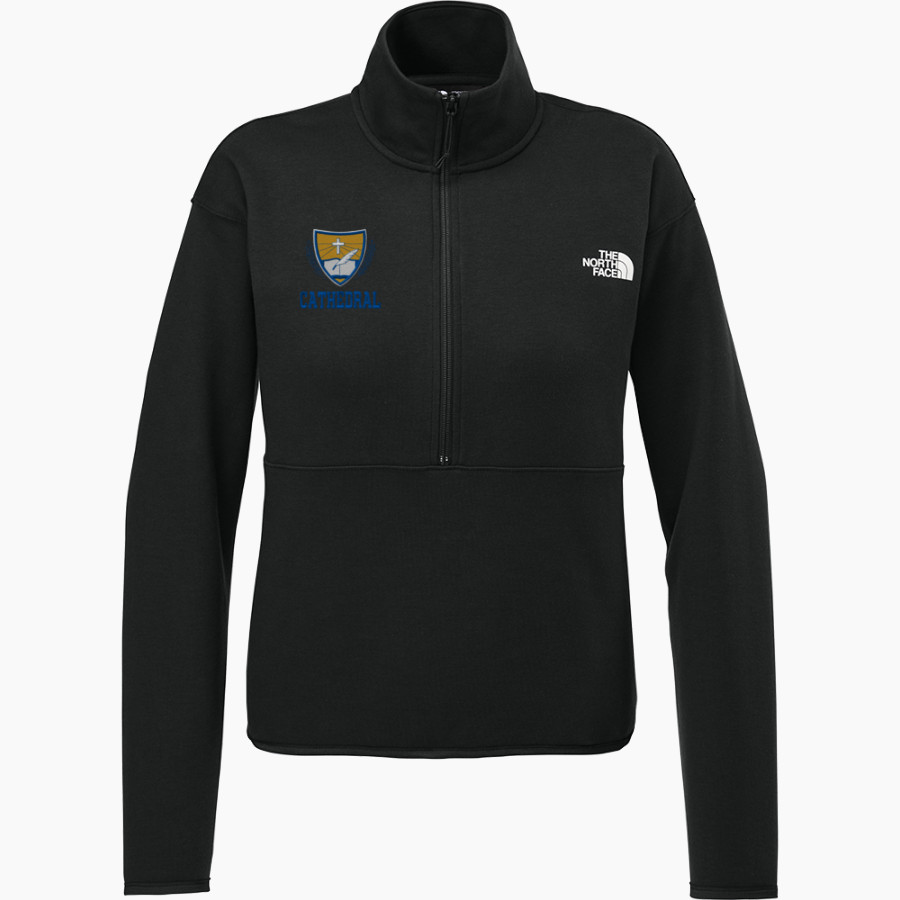 CATHEDRAL HIGH SCHOOL CRUSADERS <span class="pdp-name-mascot">CATHEDRAL CRUSADERS</span> The North Face Women's Double-Knit 1/2-Zip Fleece
