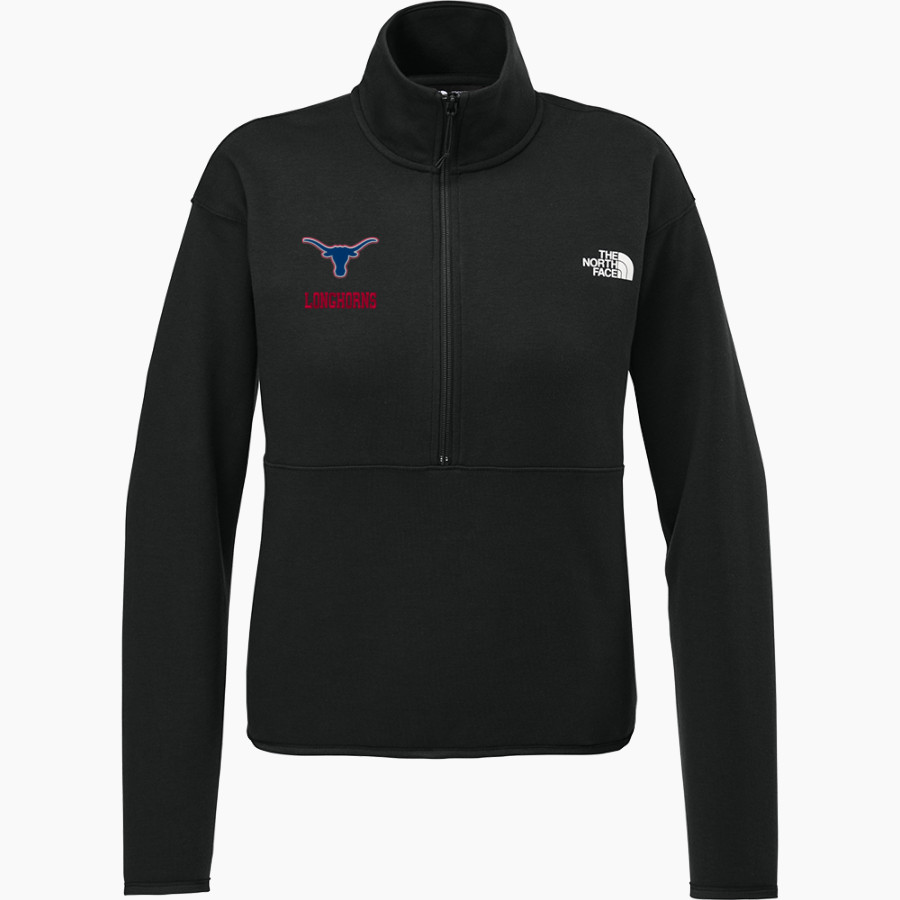 DARROUZETT HIGH SCHOOL LONGHORNS <span class="pdp-name-mascot">DARROUZETT LONGHORNS</span> The North Face Women's Double-Knit 1/2-Zip Fleece