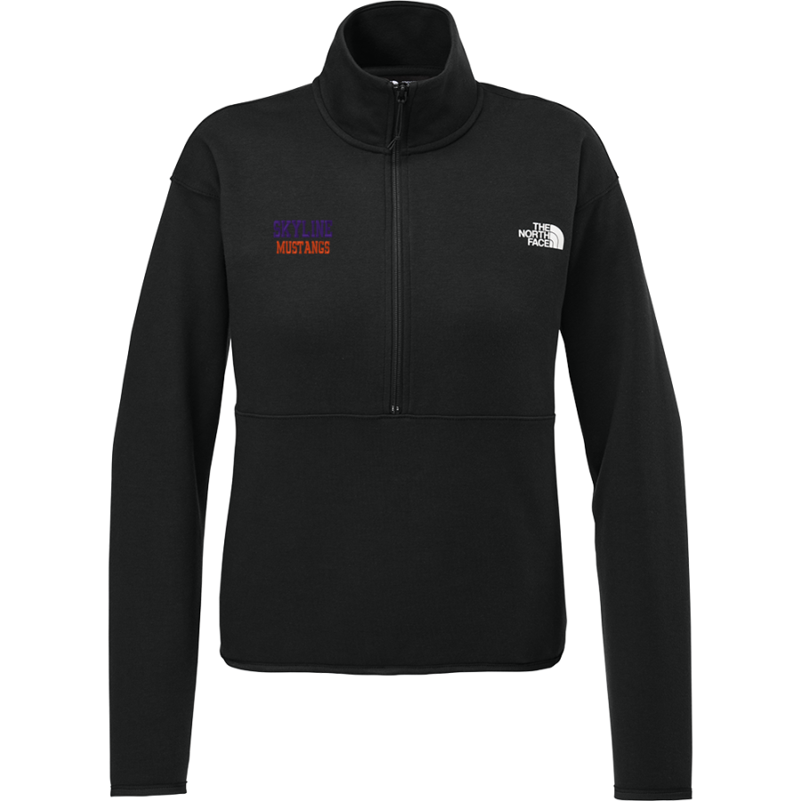 Skyline Gila River Mustangs <span class="pdp-name-mascot">Skyline Mustangs</span> The North Face Women's Double-Knit 1/2-Zip Fleece