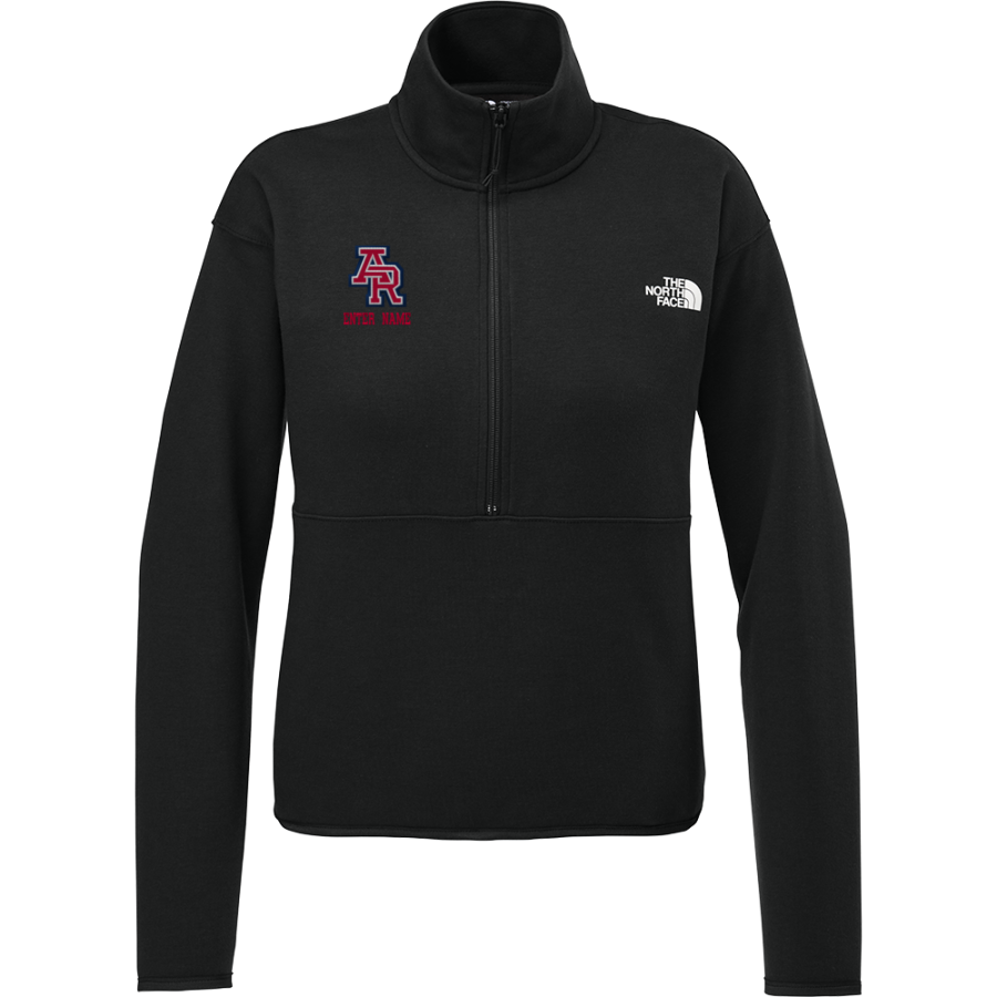 American River Beavers <span class="pdp-name-mascot">American River College Beaver</span> The North Face Women's Double-Knit 1/2-Zip Fleece