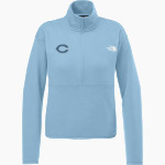 CHANUTE HIGH SCHOOL COMETS The North Face Women's Double-Knit 1/2-Zip Fleece Front Thumbnail