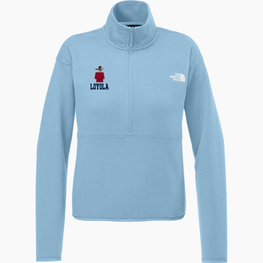 Loyola Flyers The North Face Women's Double-Knit 1/2-Zip Fleece