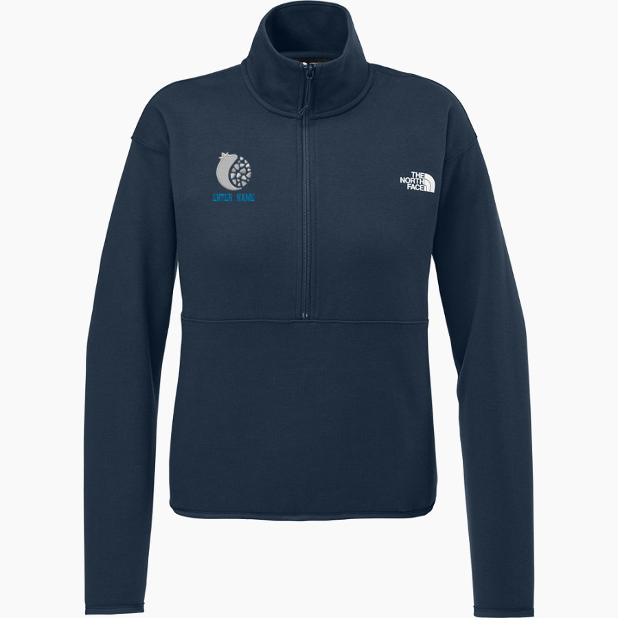 Frankel Jewish Academy Jaguars official sideline store <span class="pdp-name-mascot">Frankel Jewish Academy Jaguars</span> The North Face Women's Double-Knit 1/2-Zip Fleece