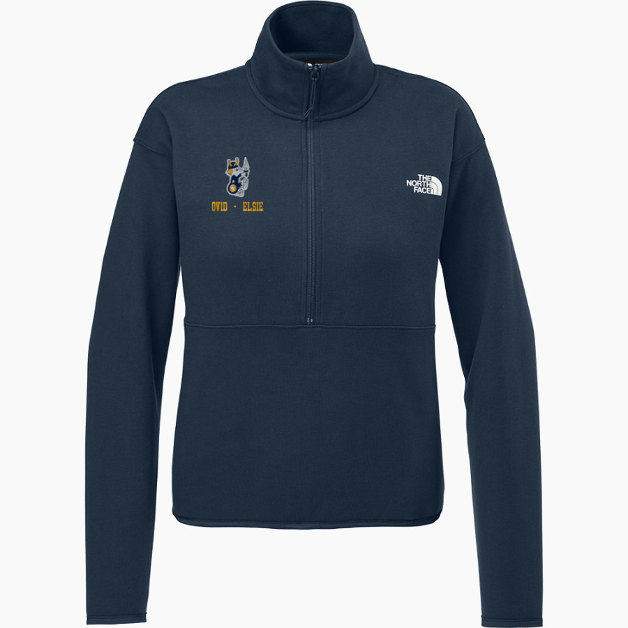OVID-ELSIE HIGH SCHOOL MARAUDERS <span class="pdp-name-mascot">OVID - ELSIE MARAUDERS</span> The North Face Women's Double-Knit 1/2-Zip Fleece
