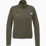 Cypress Creek Coyotes The North Face Women's Double-Knit 1/2-Zip Fleece Front Thumbnail