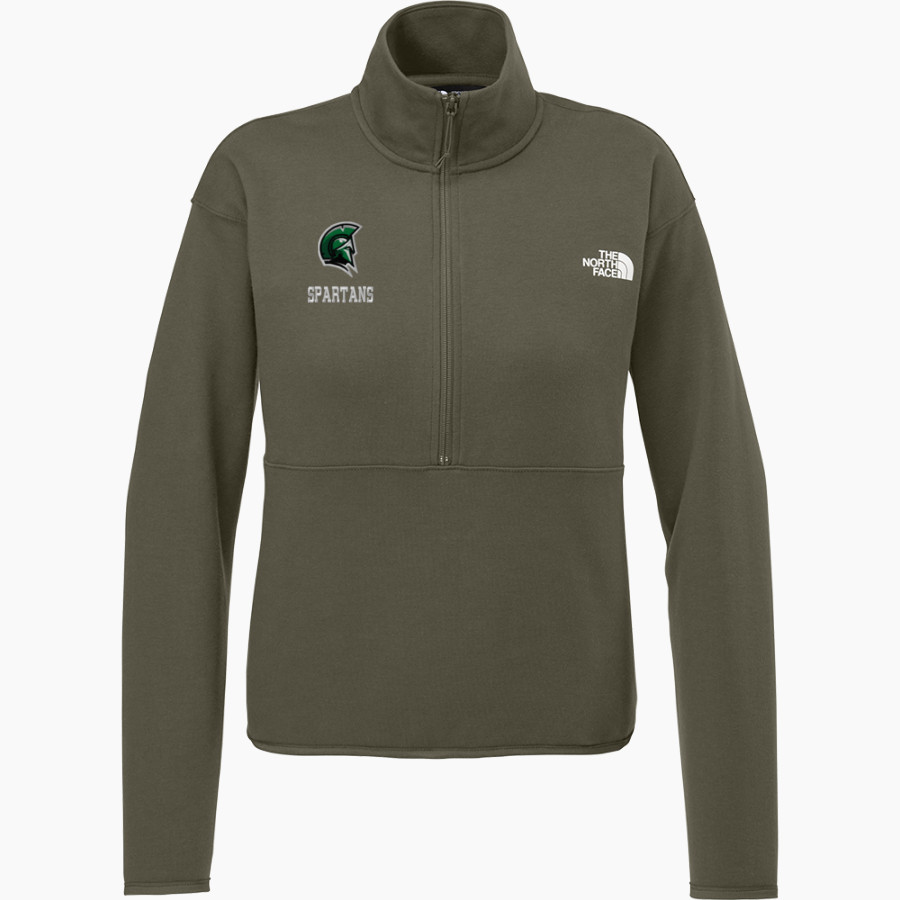 Calvary Christian Spartans <span class="pdp-name-mascot">Calvary Christian Spartans</span> The North Face Women's Double-Knit 1/2-Zip Fleece