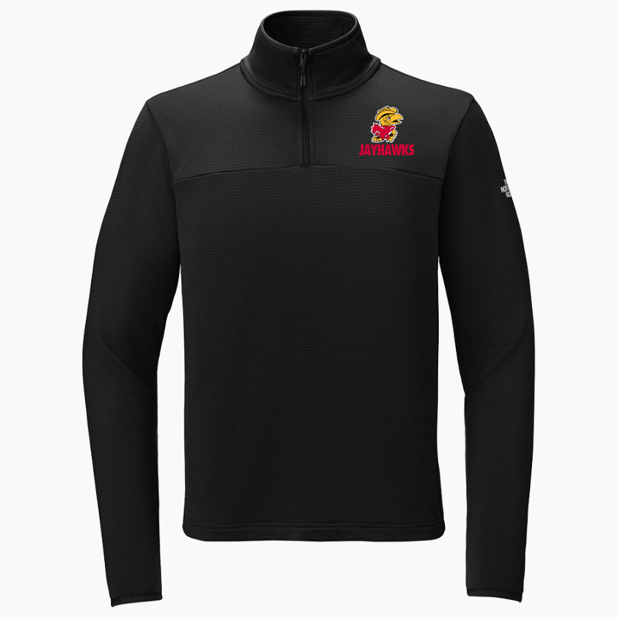 JAYHAWK LINN HIGH SCHOOL JAYHAWKS <span class="pdp-name-mascot">JAYHAWK LINN JAYHAWKS</span> The North Face Aim 1/4-Zip Fleece