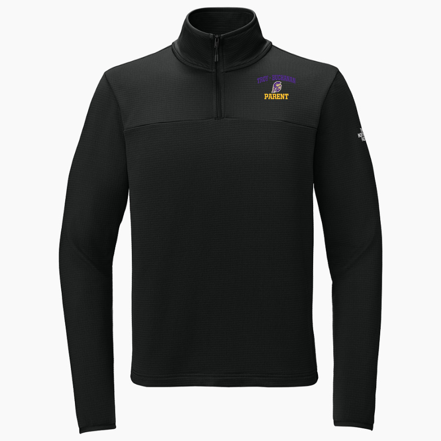 TROY-BUCHANAN HIGH SCHOOL TROJANS <span class="pdp-name-mascot">TROY - BUCHANAN TROJANS</span> The North Face Aim 1/4-Zip Fleece