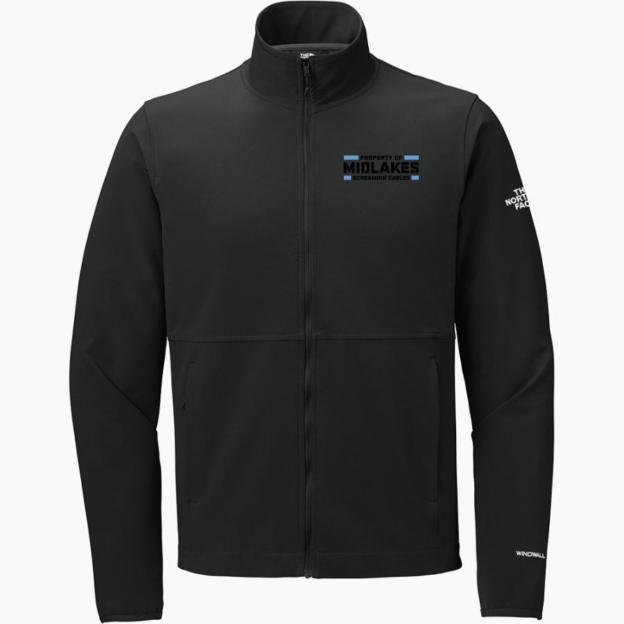 MIDLAKES HIGH SCHOOL SCREAMING EAGLES <span class="pdp-name-mascot">MIDLAKES SCREAMING EAGLES</span> The North Face Edge Stretch Soft Shell Jacket