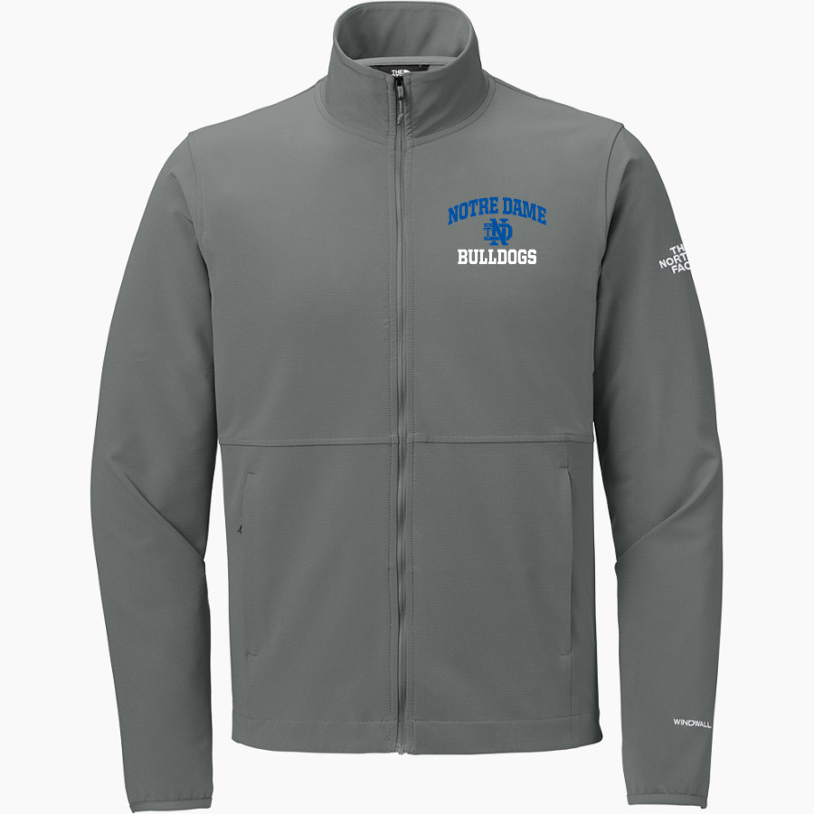 Notre Dame Bulldogs <span class="pdp-name-mascot">Notre Dame Bulldogs</span> The North Face Edge Stretch Soft Shell Jacket