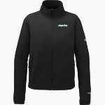JUNEAU-DOUGLAS HIGH SCHOOL CRIMSON BEARS <span class="pdp-name-mascot">JUNEAU - DOUGLAS CRIMSON BEARS</span> The North Face Women's Edge Stretch Soft Shell Jacket Front Thumbnail