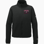 TOWSON HIGH SCHOOL GENERALS <span class="pdp-name-mascot">TOWSON GENERALS</span> The North Face Women's Edge Stretch Soft Shell Jacket Front Thumbnail