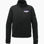 CHIRENO HIGH SCHOOL OWLS <span class="pdp-name-mascot">CHIRENO OWLS</span> The North Face Women's Edge Stretch Soft Shell Jacket Front Thumbnail