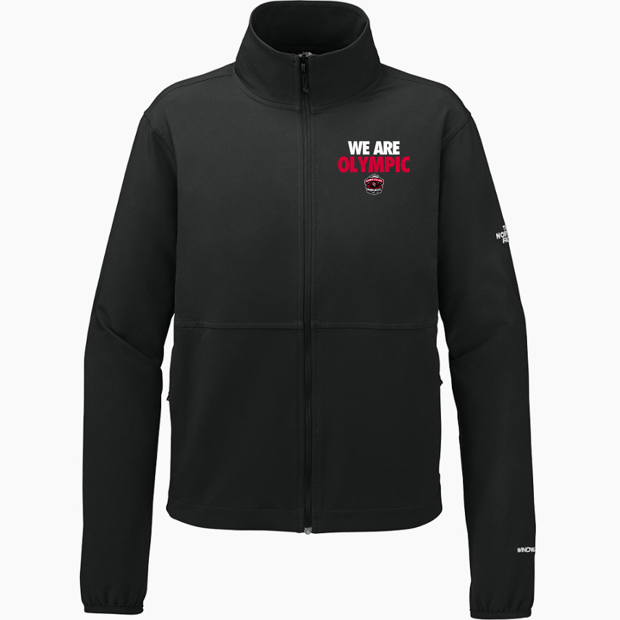 Olympic College Official Store of the Rangers The North Face Women's Edge Stretch Soft Shell Jacket