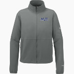 Modesto Junior College Pirates The North Face Women's Edge Stretch Soft Shell Jacket Front Thumbnail