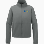 Mercy High School Tigers Online Store <span class="pdp-name-mascot">Mercy Tigers</span> The North Face Women's Edge Stretch Soft Shell Jacket Front Thumbnail