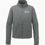 Crow Tigers <span class="pdp-name-mascot">Crow Middle School Tigers</span> The North Face Women's Edge Stretch Soft Shell Jacket Front Thumbnail