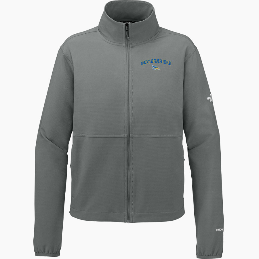 MOUNT ABRAM REGIONAL HIGH SCHOOL ROADRUNNERS <span class="pdp-name-mascot">MOUNT ABRAM REGIONAL ROADRUNNERS</span> The North Face Women's Edge Stretch Soft Shell Jacket