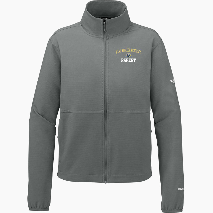ALPHA OMEGA ACADEMY LIONS <span class="pdp-name-mascot">ALPHA OMEGA ACADEMY LIONS</span> The North Face Women's Edge Stretch Soft Shell Jacket