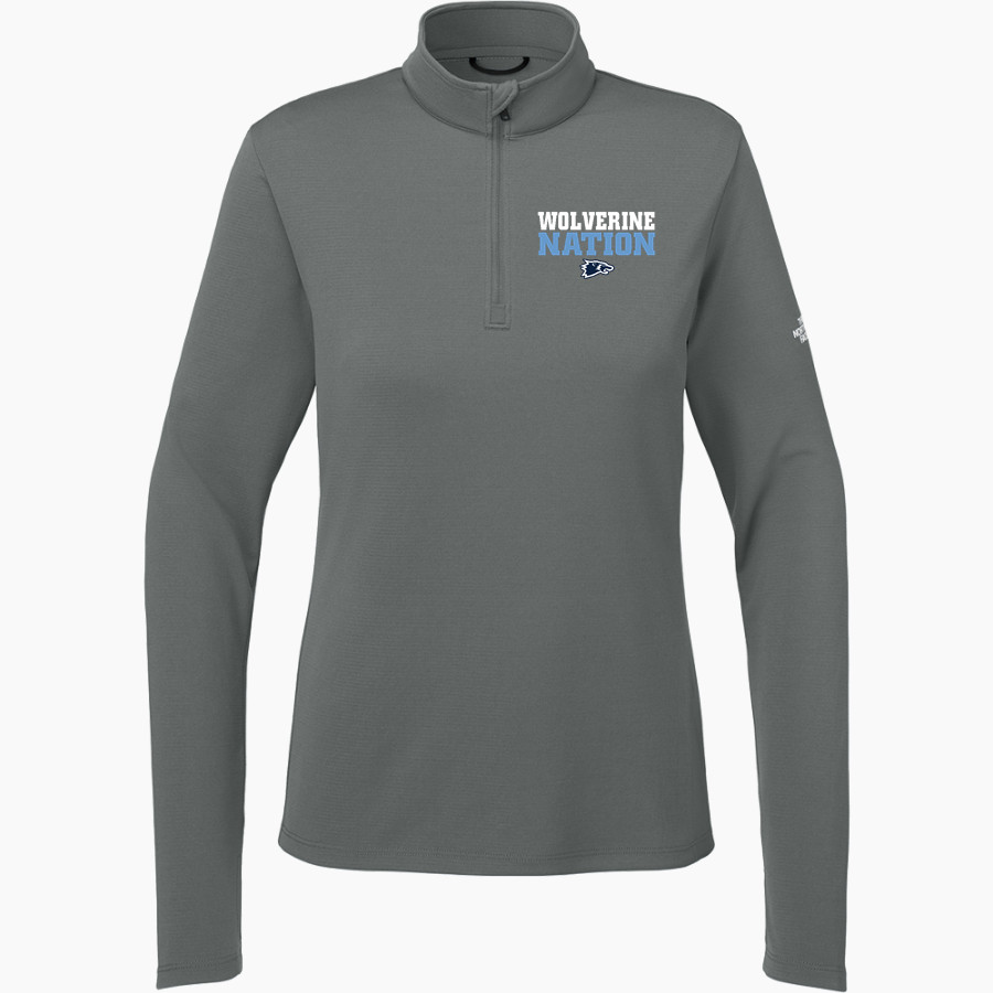Wesley Wolverines <span class="pdp-name-mascot">Wesley Wolverines</span> The North Face Women's Ambition 1/4-Zip