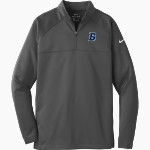 Brandeis Judges Online Store <span class="pdp-name-mascot">Brandeis Judges</span> Nike Men's Therma-FIT 1/2-Zip Fleece Pullover Front Thumbnail