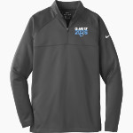 JERSEY COMMUNITY HIGH SCHOOL PANTHERS Nike Men's Therma-FIT 1/2-Zip Fleece Pullover Front Thumbnail