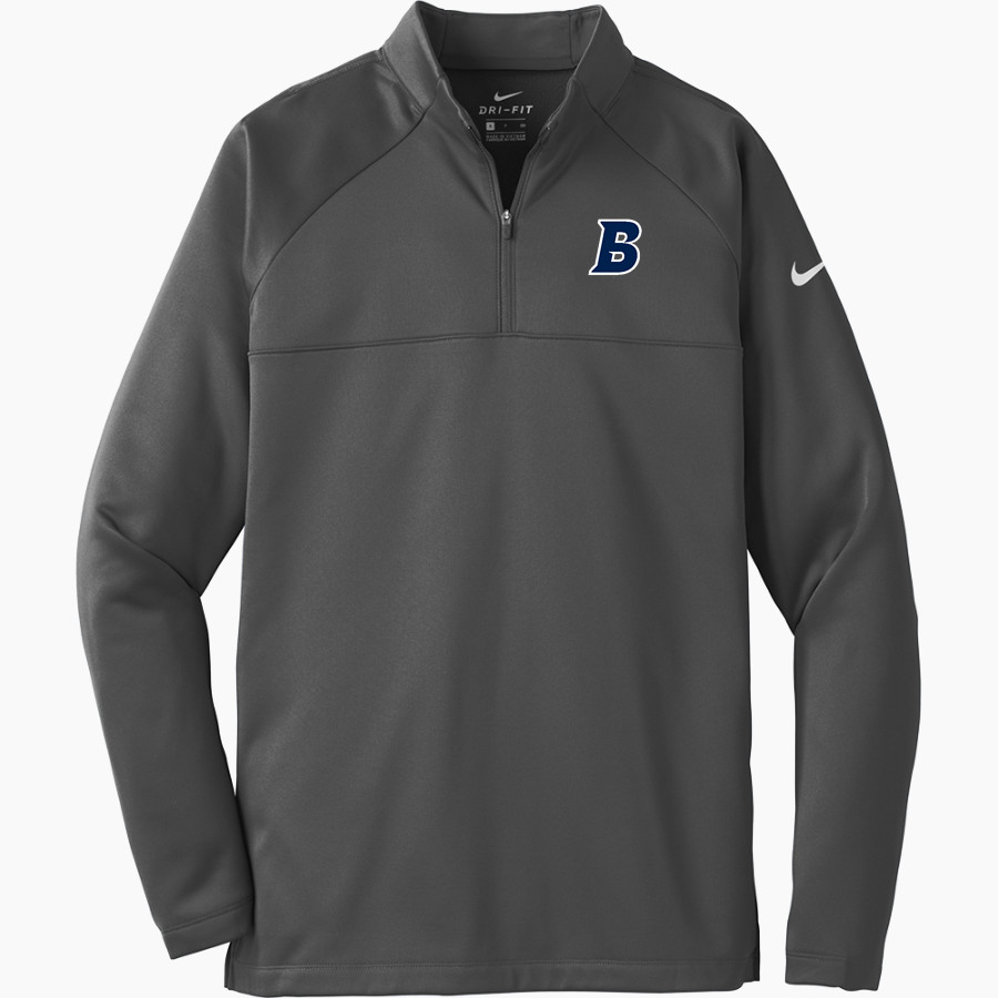 Brandeis Judges Online Store <span class="pdp-name-mascot">Brandeis Judges</span> Nike Men's Therma-FIT 1/2-Zip Fleece Pullover