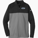 Perry Meridian Falcons Nike Men's Therma-FIT 1/2-Zip Fleece Pullover Front Thumbnail
