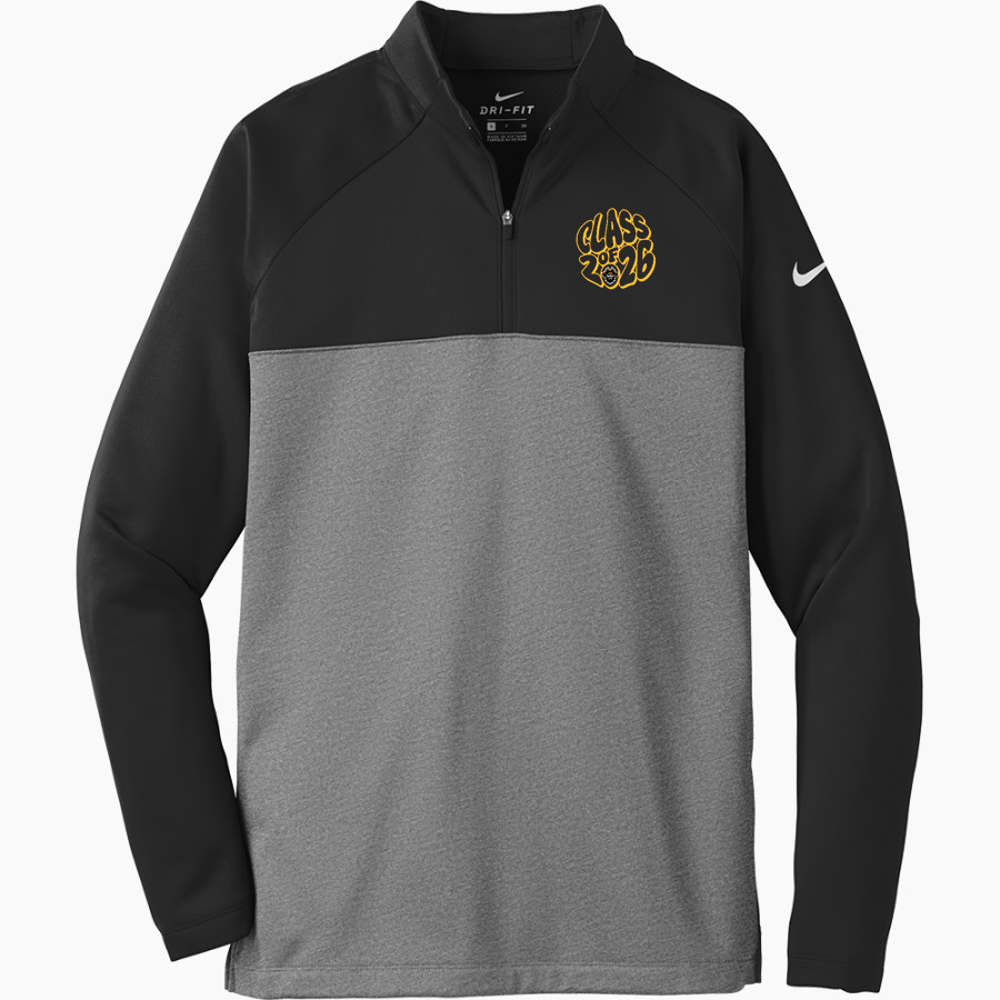 CRANDALL HIGH SCHOOL PIRATES Nike Men's Therma-FIT 1/2-Zip Fleece Pullover