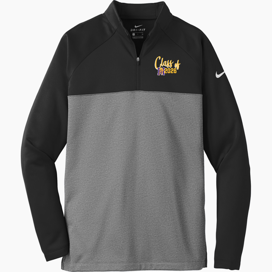 Miles Golden Bears Nike Men's Therma-FIT 1/2-Zip Fleece Pullover