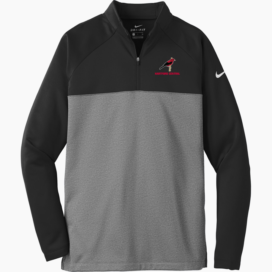 Hartford Central Tanagers Tanagers Nike Men's Therma-FIT 1/2-Zip Fleece Pullover