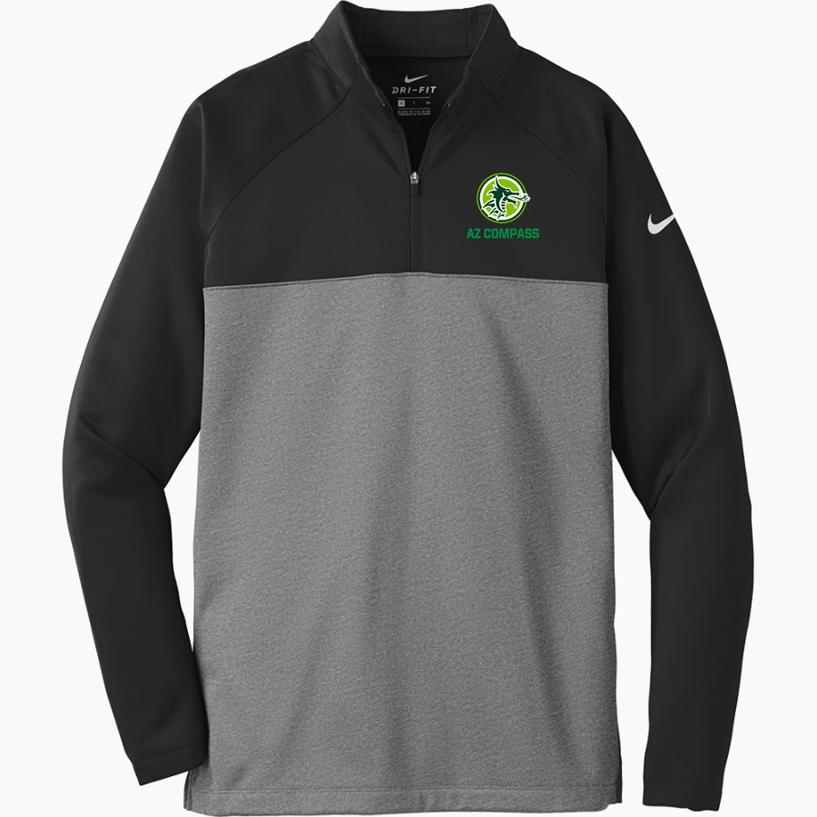 AZ Compass DRAGONS <span class="pdp-name-mascot">Compass Prep DRAGONS</span> Nike Men's Therma-FIT 1/2-Zip Fleece Pullover