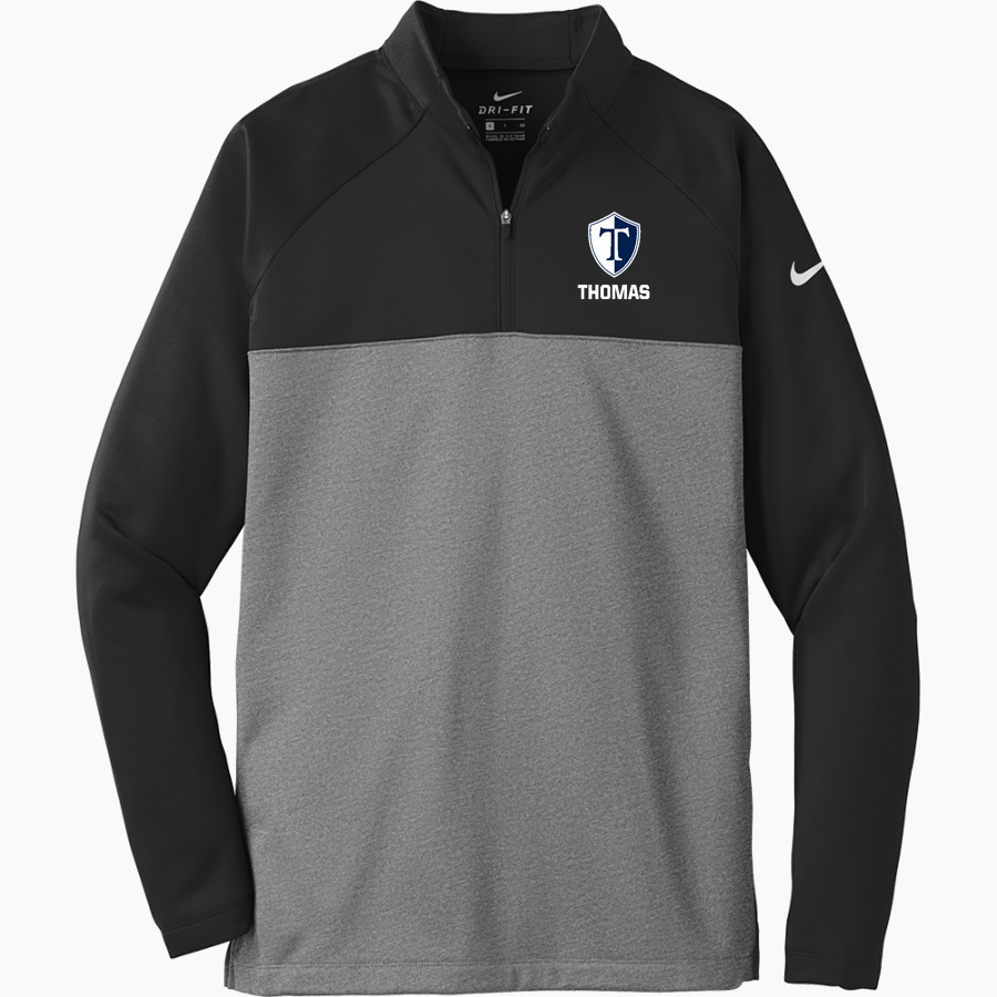 Thomas TITANS <span class="pdp-name-mascot">THOMAS TITANS</span> Nike Men's Therma-FIT 1/2-Zip Fleece Pullover
