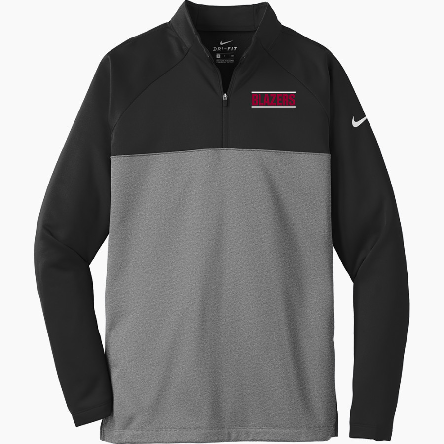 Cumberland Valley Christian Blazers Nike Men's Therma-FIT 1/2-Zip Fleece Pullover