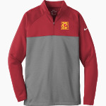 COFFEEVILLE HIGH SCHOOL PIRATES Nike Men's Therma-FIT 1/2-Zip Fleece Pullover Front Thumbnail