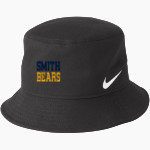 Smith Bears <span class="pdp-name-mascot">SMITH COLLEGE BEARS</span> Nike Swoosh Bucket Hat Front Thumbnail