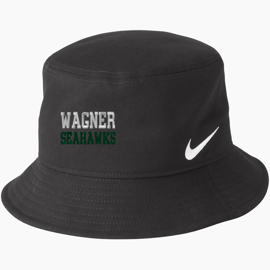 Wagner Seahawks official sideline store <span class="pdp-name-mascot">Wagner Seahawks</span> Nike Swoosh Bucket Hat