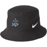 St. Mary Queen of Angels St. Mary <span class="pdp-name-mascot">St. Mary Queen of Angels</span> Nike Swoosh Bucket Hat Front Thumbnail