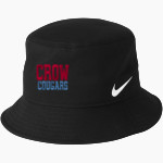 CROW HIGH SCHOOL Cougars Online Store Nike Swoosh Bucket Hat Front Thumbnail