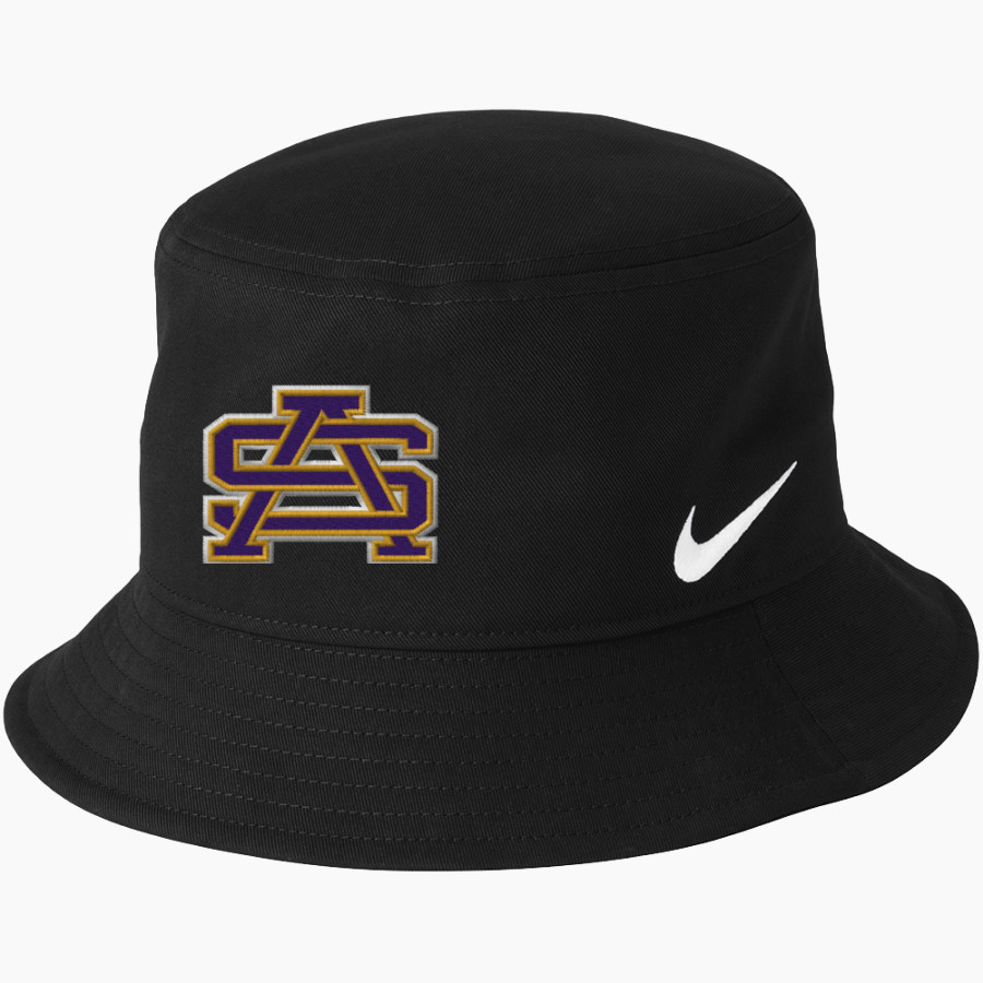 ST. AUGUSTINE HIGH SCHOOL PURPLE KNIGHTS Nike Swoosh Bucket Hat