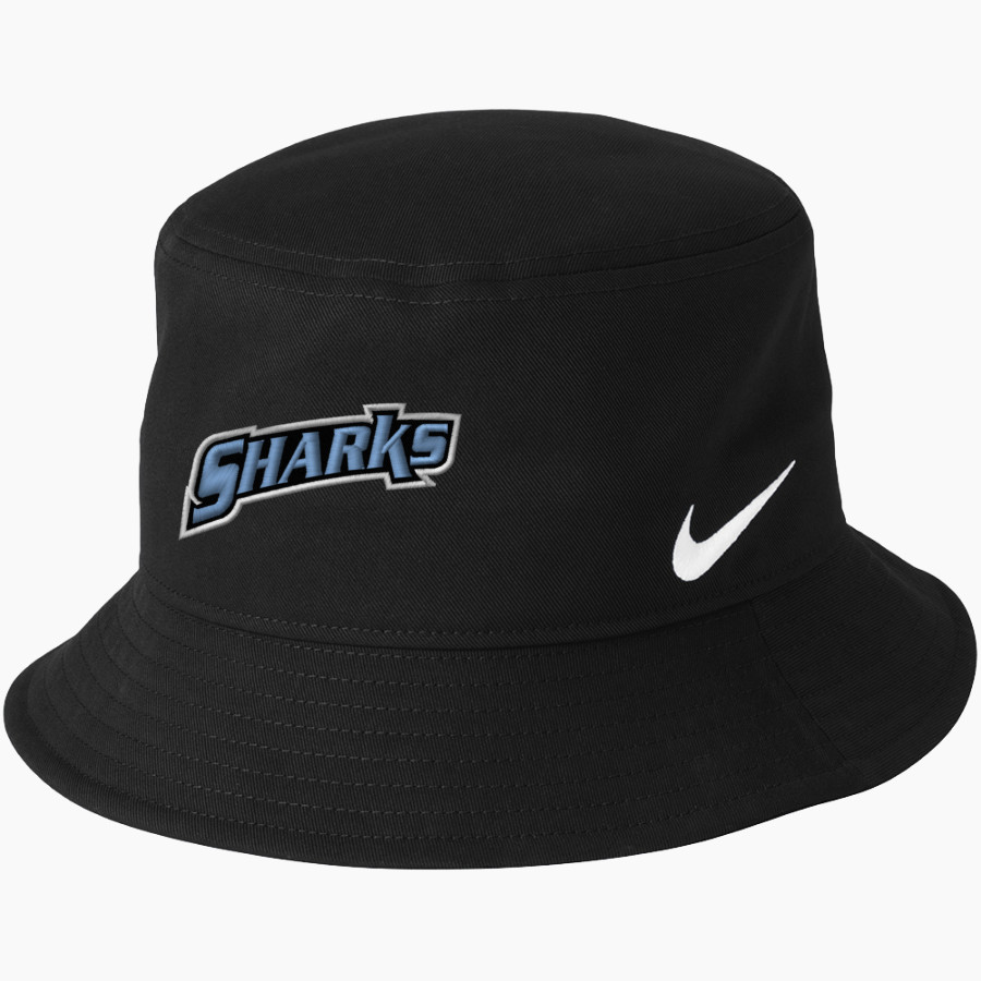 St. James Sharks <span class="pdp-name-mascot">St. James Sharks</span> Nike Swoosh Bucket Hat
