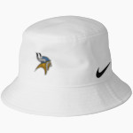 Beacon Vikings Nike Swoosh Bucket Hat Front Thumbnail