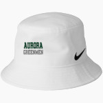 AURORA HIGH SCHOOL GREENMEN <span class="pdp-name-mascot">AURORA GREENMEN</span> Nike Swoosh Bucket Hat Front Thumbnail