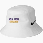 Holy Cross Crusaders <span class="pdp-name-mascot">Holy Cross School Crusaders</span> Nike Swoosh Bucket Hat Front Thumbnail