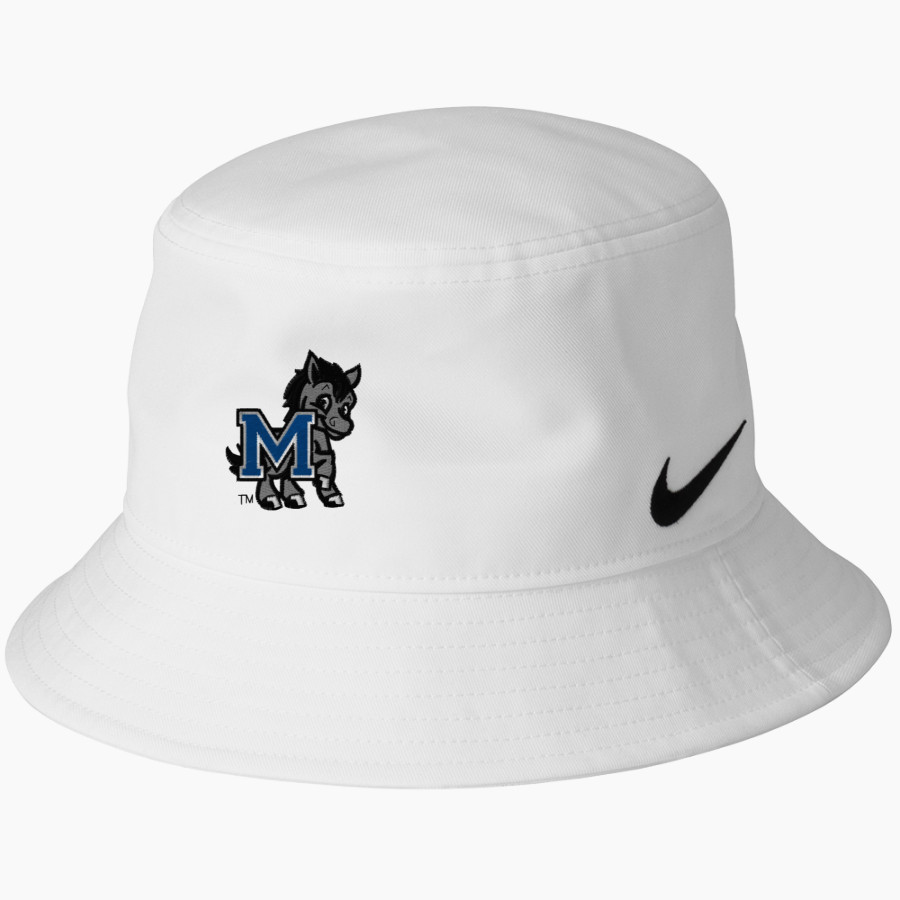 MacArthur Elementary Mustangs <span class="pdp-name-mascot">McArthur Elementary</span> Nike Swoosh Bucket Hat
